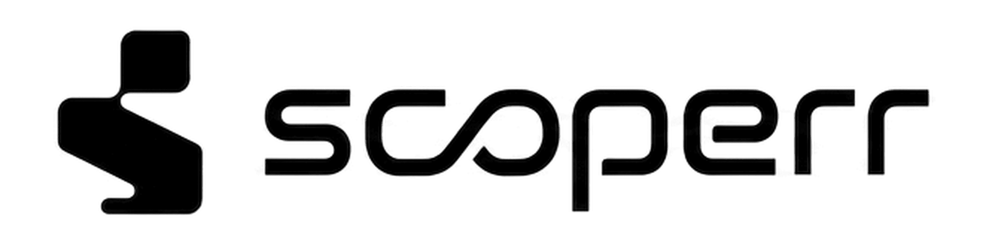 SCOPERR logo — black PNG